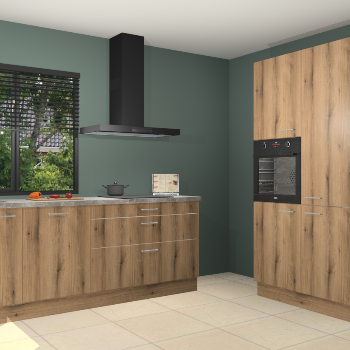 Gouden eiken keuken Monaco 60033