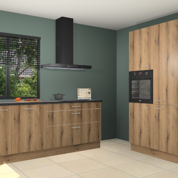 Gouden eiken keuken Monaco 60045