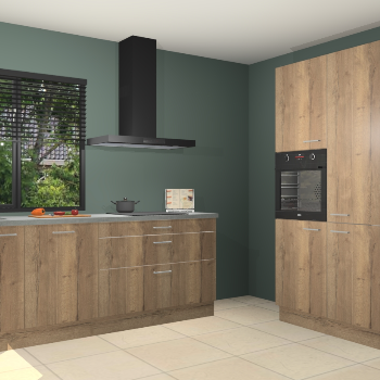 Chocolade eiken keuken Monaco 60121