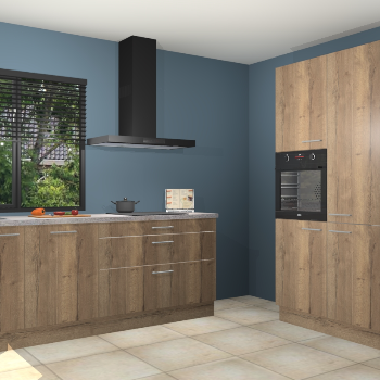 Chocolade eiken keuken Monaco 60138