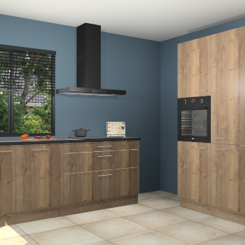 Chocolade eiken keuken Monaco 60144