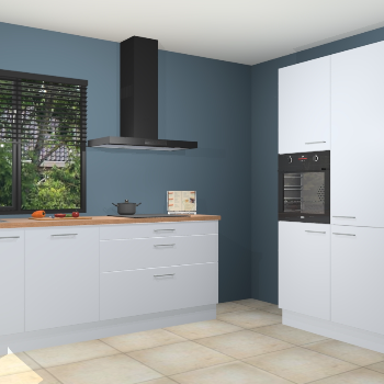 Sneeuwwitte keuken Monaco 61076