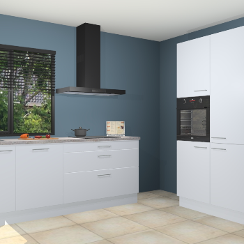 Sneeuwwitte keuken Monaco 61103