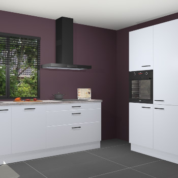 Sneeuwwitte keuken Monaco 61108