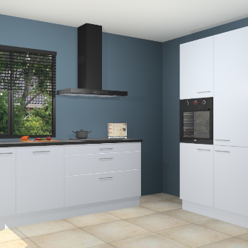 Sneeuwwitte keuken Monaco 61113