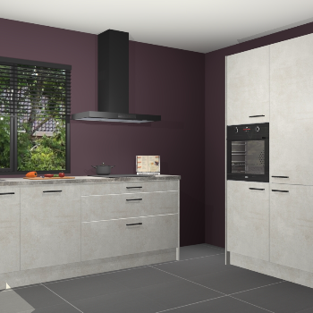 Beton opaal keuken Monaco 62592