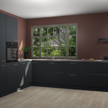 Onyxgrijze keuken Malaga 67486