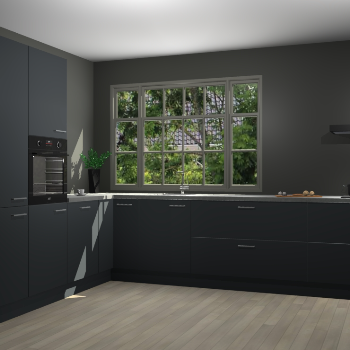Onyxgrijze keuken Malaga 67494
