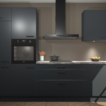 Onyxgrijze keuken Athene 65149