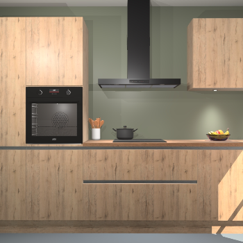 Madera natuur greeploze keuken Athene 65315