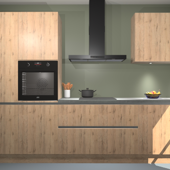Madera natuur greeploze keuken Athene 65334