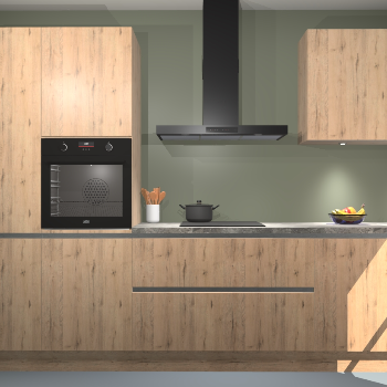Madera natuur greeploze keuken Athene 65346