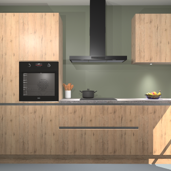 Madera natuur greeploze keuken Athene 65352