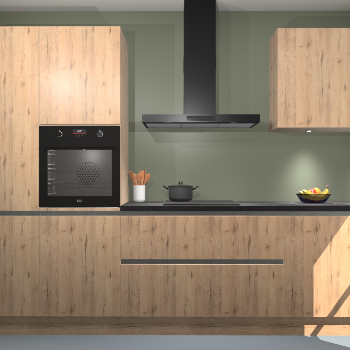 Madera natuur greeploze keuken Athene 65358