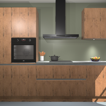 Astoria eiken greeploze keuken Athene 65531