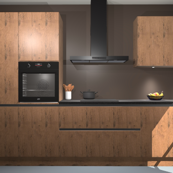 Astoria eiken greeploze keuken Athene 65543