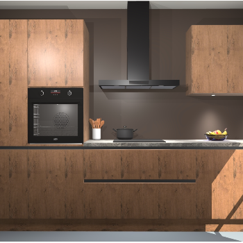 Astoria eiken greeploze keuken Athene 65549