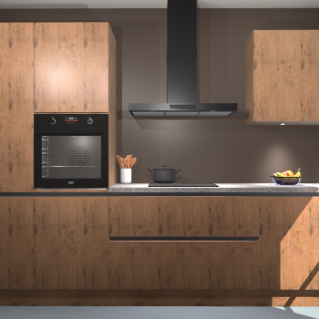 Astoria eiken greeploze keuken Athene 65555