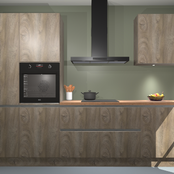 Cantaro eiken greeploze keuken Athene 65644