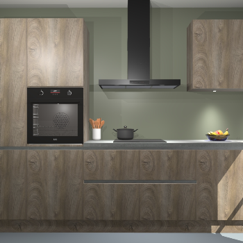 Cantaro eiken greeploze keuken Athene 65659