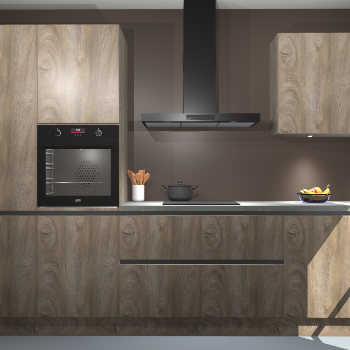 Cantaro eiken greeploze keuken Athene 65662