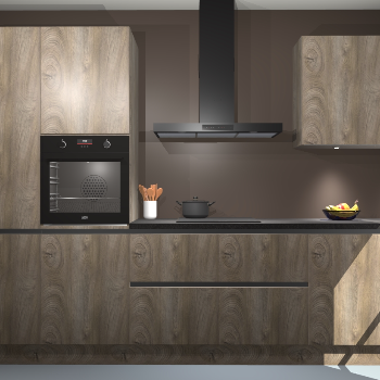 Cantaro eiken greeploze keuken Athene 65668