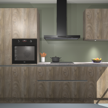 Cantaro eiken greeploze keuken Athene 65677