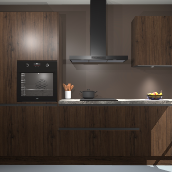 Noten greeploze keuken Athene 65812