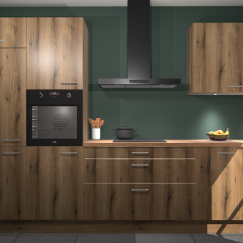 Goud eiken keuken Athene 66217