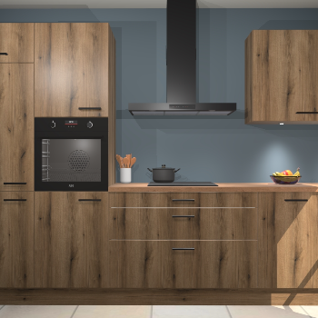 Goud eiken keuken Athene 66219