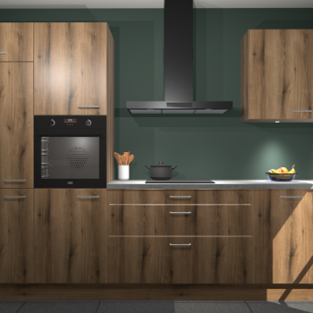 Goud eiken keuken Athene 66279