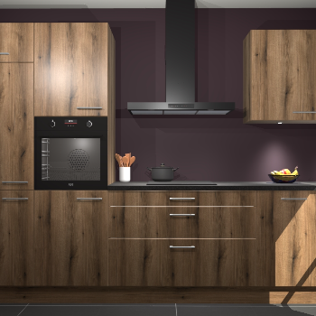 Goud eiken keuken Athene 66285