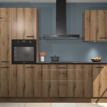 Goud eiken keuken Athene 66288