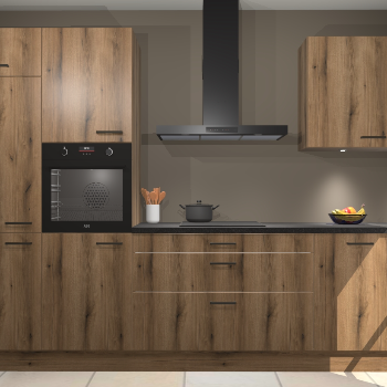 Goud eiken keuken Athene 66289