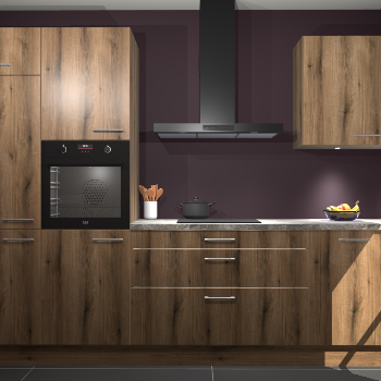 Goud eiken keuken Athene 66291