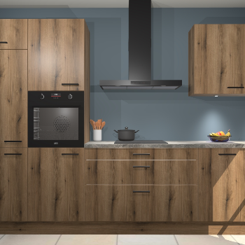 Goud eiken keuken Athene 66294