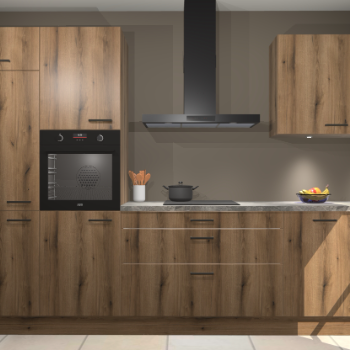 Goud eiken keuken Athene 66295