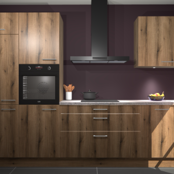 Goud eiken keuken Athene 66297