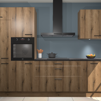 Goud eiken keuken Athene 66309