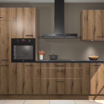 Goud eiken keuken Athene 66310