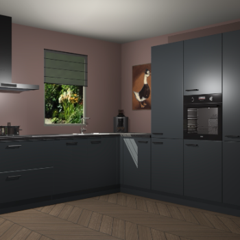 Onyxgrijze  keuken Laos 79297