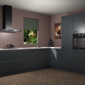 Onyxgrijze  keuken Laos 79442