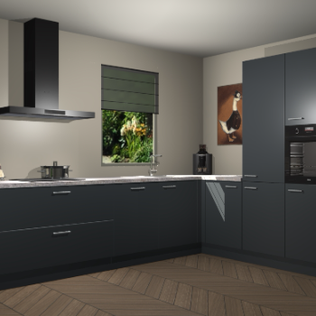 Onyxgrijze  keuken Laos 79440