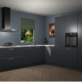 Onyxgrijze  keuken Laos 79439