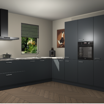 Onyxgrijze  keuken Laos 79489