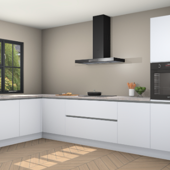 Sneeuwwitte greeploze keuken Tychy 80069