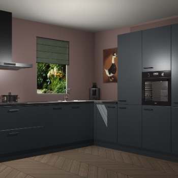 Onyxgrijze  keuken Laos 79485