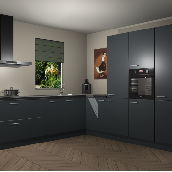 Onyxgrijze  keuken Laos 79483