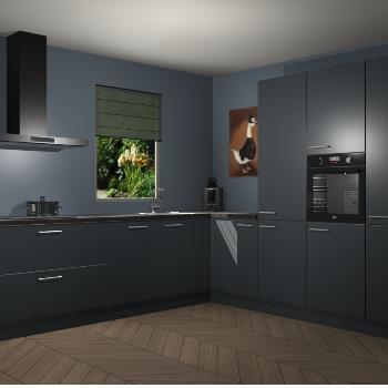 Onyxgrijze  keuken Laos 79482