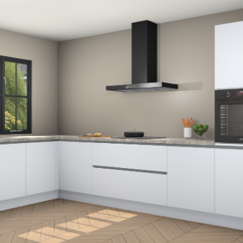 Sneeuwwitte greeploze keuken Tychy 80111